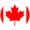Canada Flag Oval