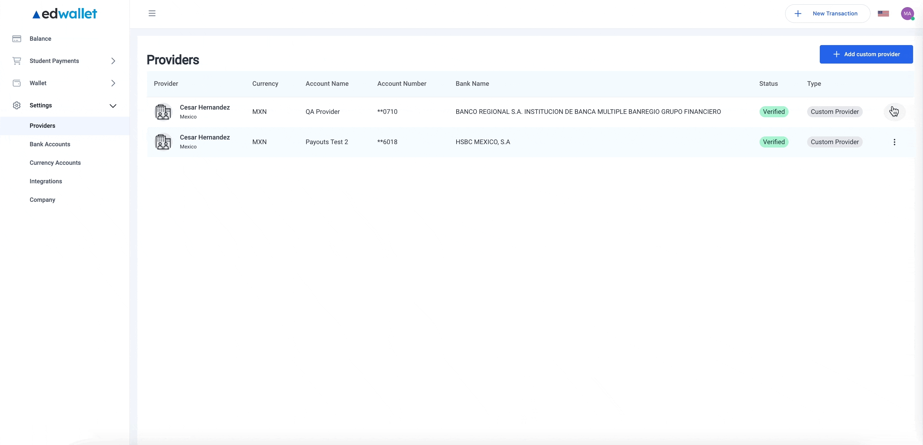 Payouts 2